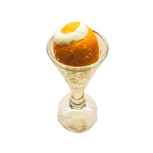 Orange givrée