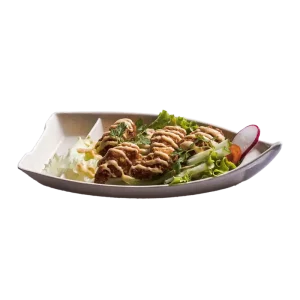 TH2 - Poulet pané dynamite avec une salade